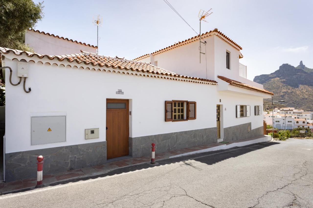 Casa Evaristo With Roque Nublo View Tejeda  Zewnętrze zdjęcie