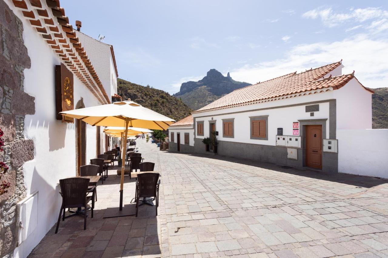 Casa Evaristo With Roque Nublo View Tejeda  Zewnętrze zdjęcie
