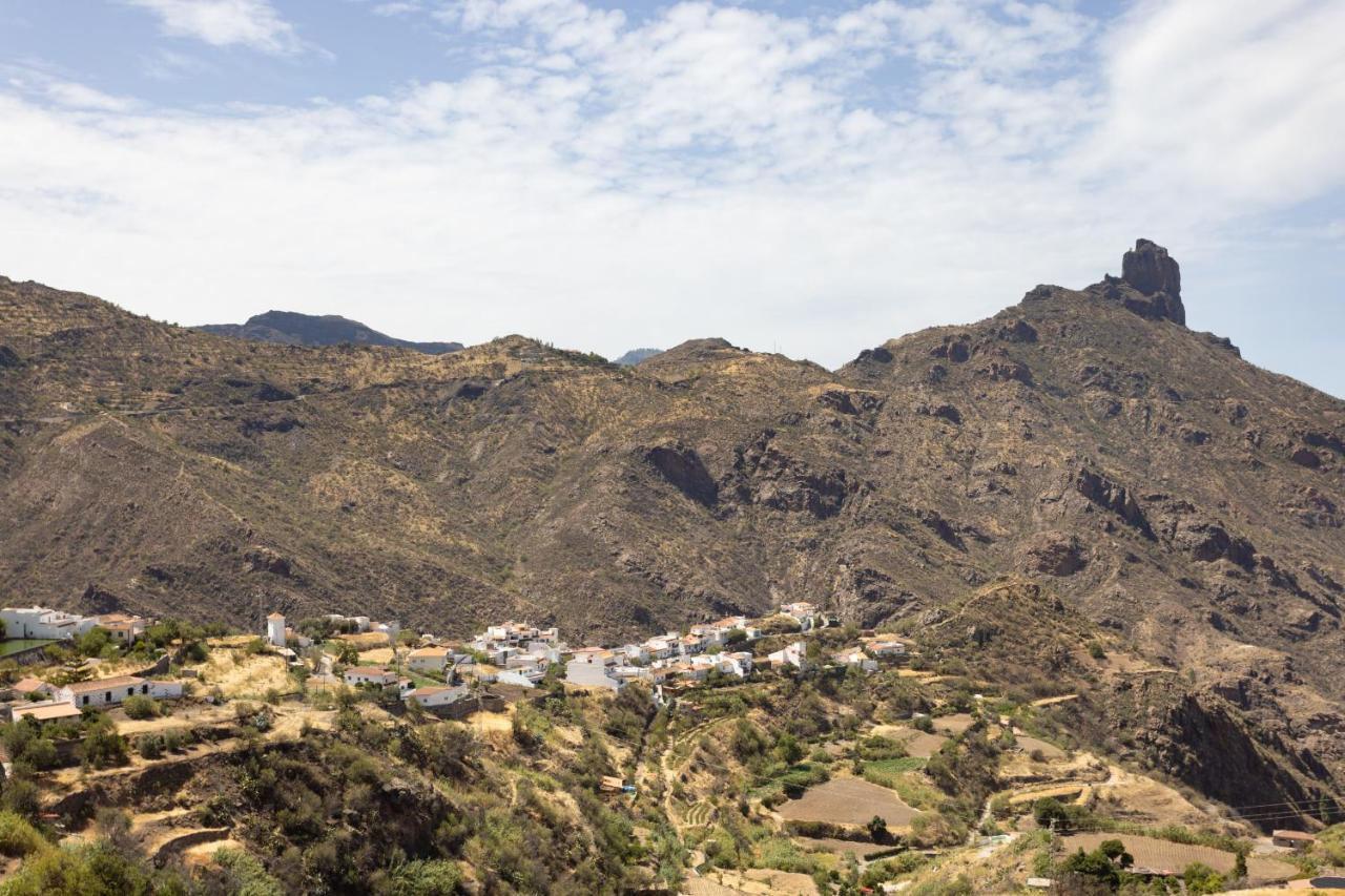 Casa Evaristo With Roque Nublo View Tejeda  Zewnętrze zdjęcie